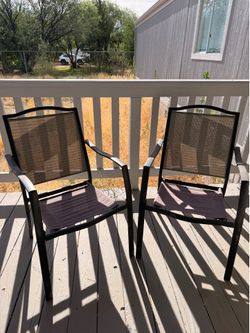 2 Outside Chairs