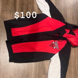 BRAND NEW BULLS STARTER JACKET SZ M 