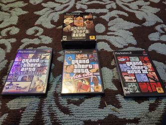 Grand Theft Auto Trilogy PS2