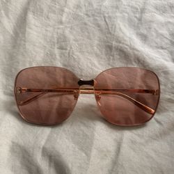 🕶 GUCCI Pink Gradient Shield Sunglasses – For Sale