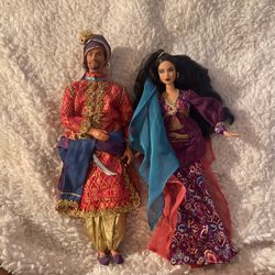 Barbie Dolls  Set Of 3 Tales Of The Arabian Nights 