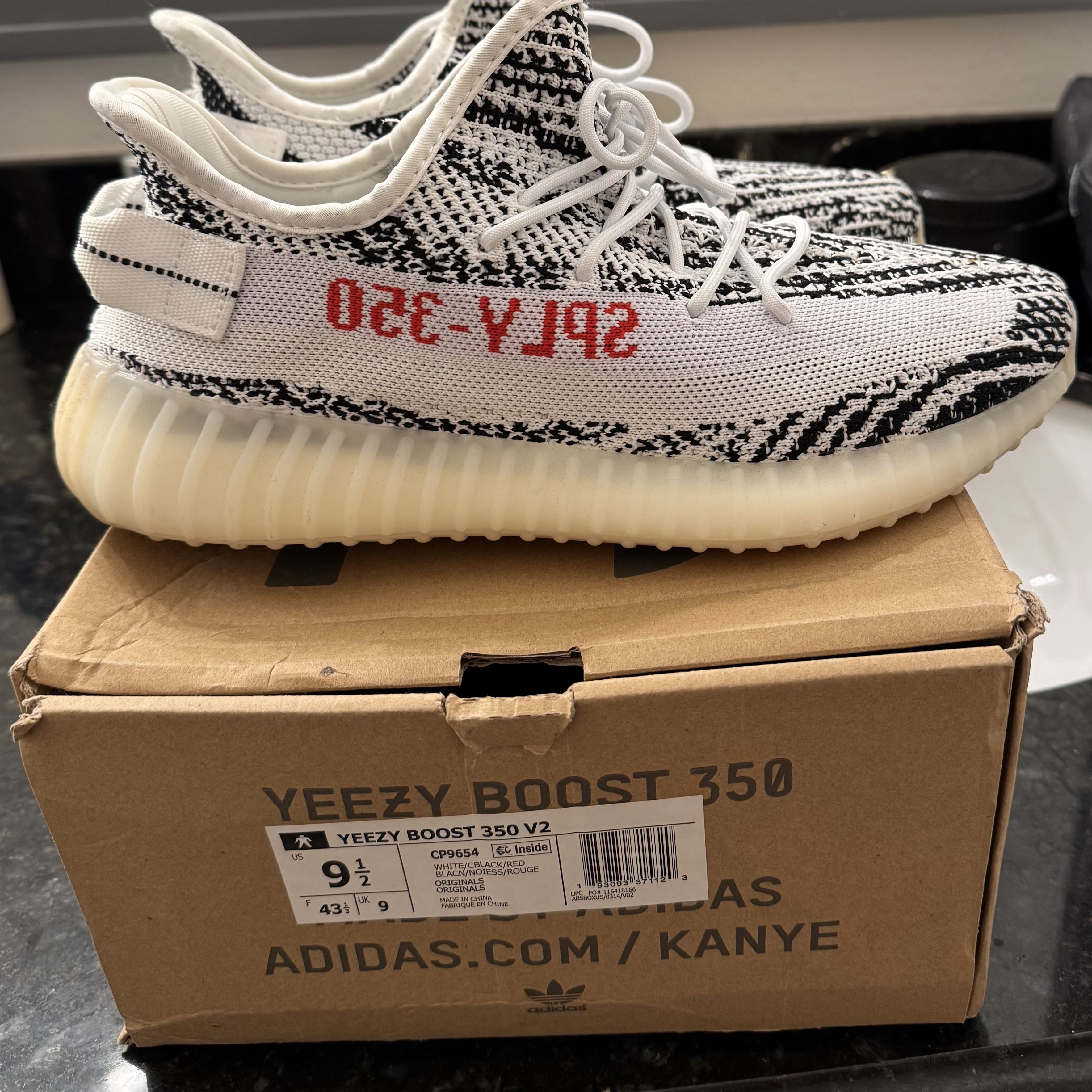 Adidas Yeezy Boost 350 Zebra men’s Sneakers