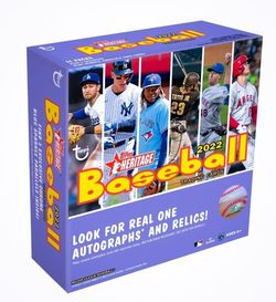2022 Topps Heritage Baseball Mega Box ***