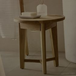 Acacia Round Stool 