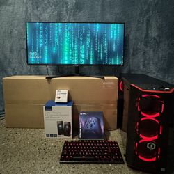 $500 firm GAMING SET-UP🔥🔥 (LOADED) INTEL 15, NEWLY BOXED SAMSUNG MONITOR+MECHANICAL KEYBOARD+WLESS BLK RAZR MOUSE + EVERYTHING IN PICTURE & DETAILS 