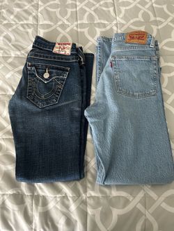 Levi’s and True Religion Jeans