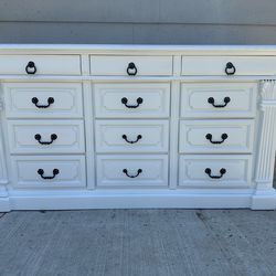 White dresser