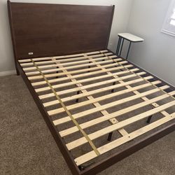 Solid Wood California King Bed Frame