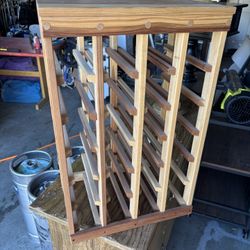 Wood Wine Rack