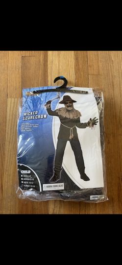 Wicked Scarecrow Costume Boys Size 12-14