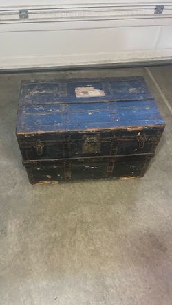 Antique JJ Schuff Trunk