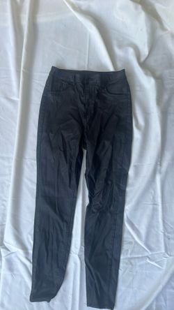 H&M black spandex jeans, size 10