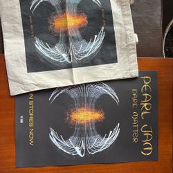 Pearl Jam Tote And Poster