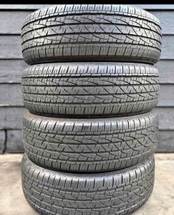 245 55 R 19 vendo llantas usadas marca Fairestone