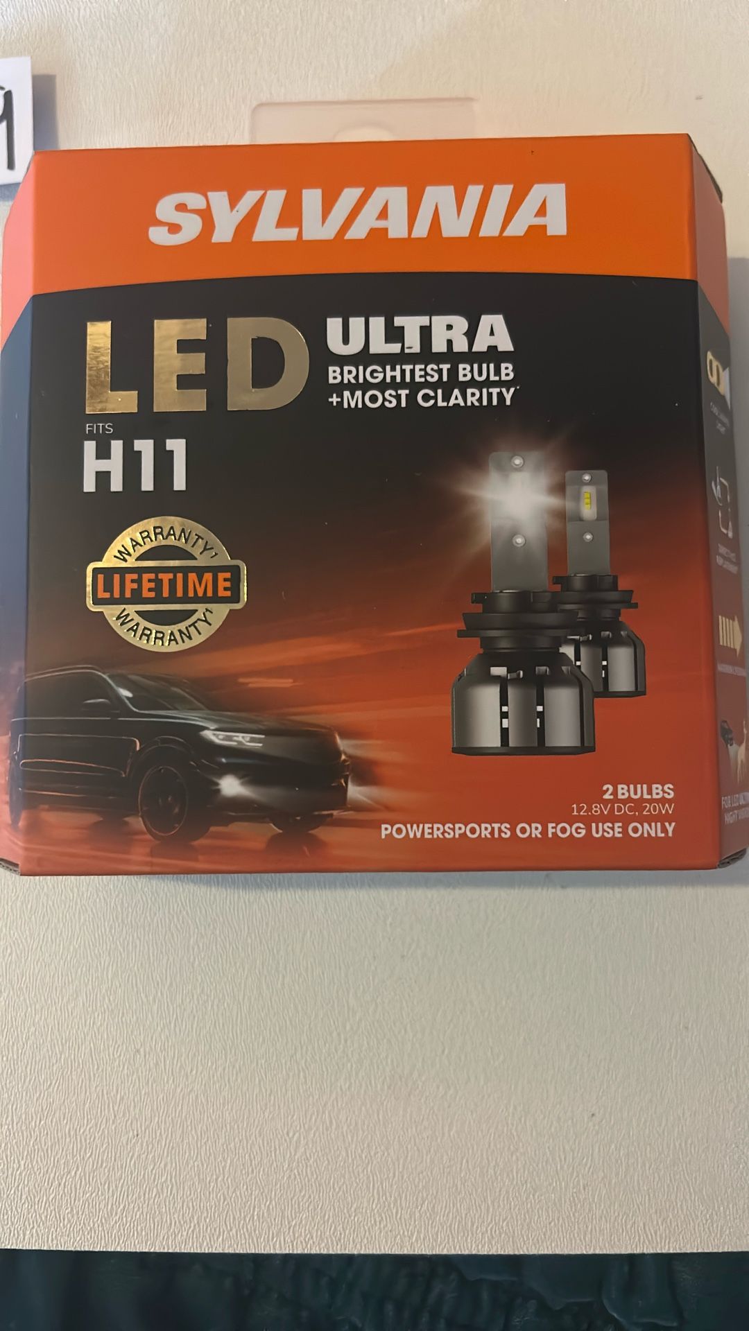 Sylvania Led Ultra H 11 Headlight Bulbs