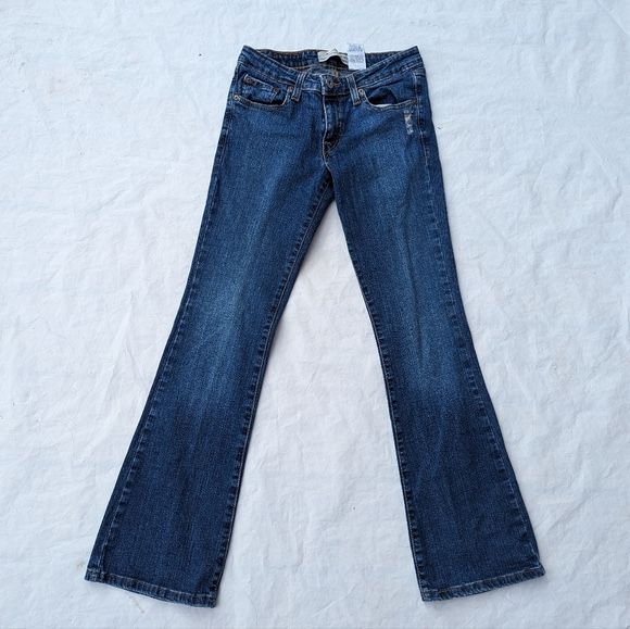 Y2K Levis Superlow Boot Cut Ultra Low Rise Size 3M Woman Junic