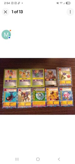 Digimon TCG Japanese 1999 Lot