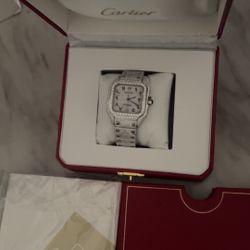 Cartier Diamond Watch 