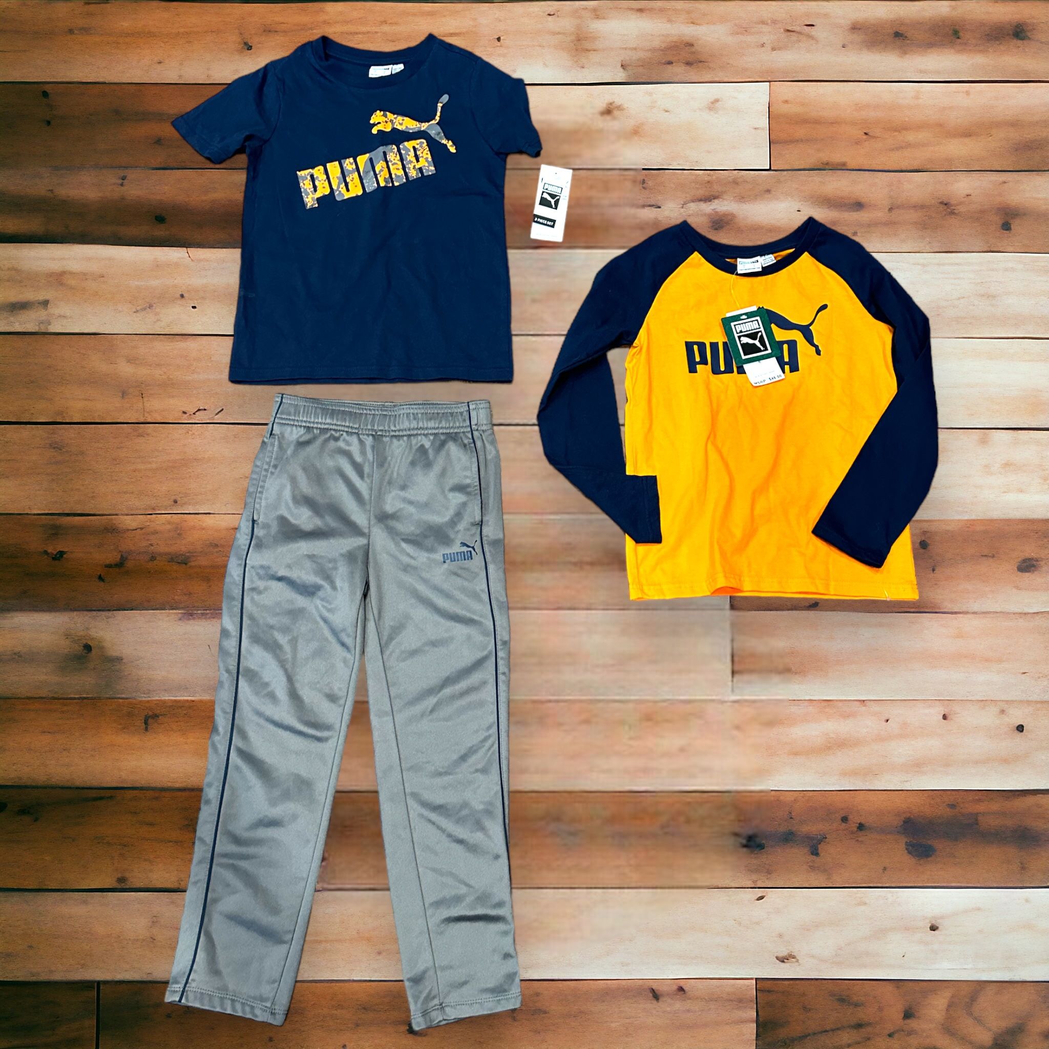 Boys Size 6 Theee Piece Puma Outfit Set 