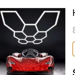 8-Hexagon Led Garage Light