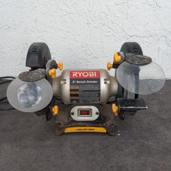 Ryobi 6" Bench Grinder.