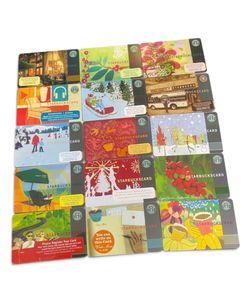 Vintage Starbucks Cards