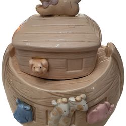 1970s Noah’s Arc Animal Cookie Jar