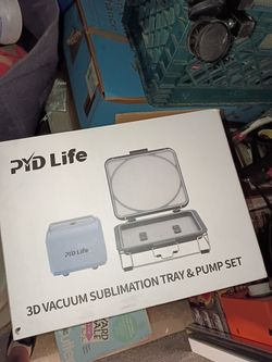 PYD Life 3D Vacuum Sublimation Tray & Pump Set