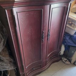 Wood Cabinet For TV Or Storage