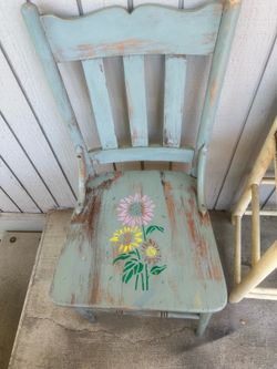 Cute Fun  Outdoor Wood Chair