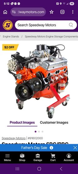 Small block Chevy engine stand