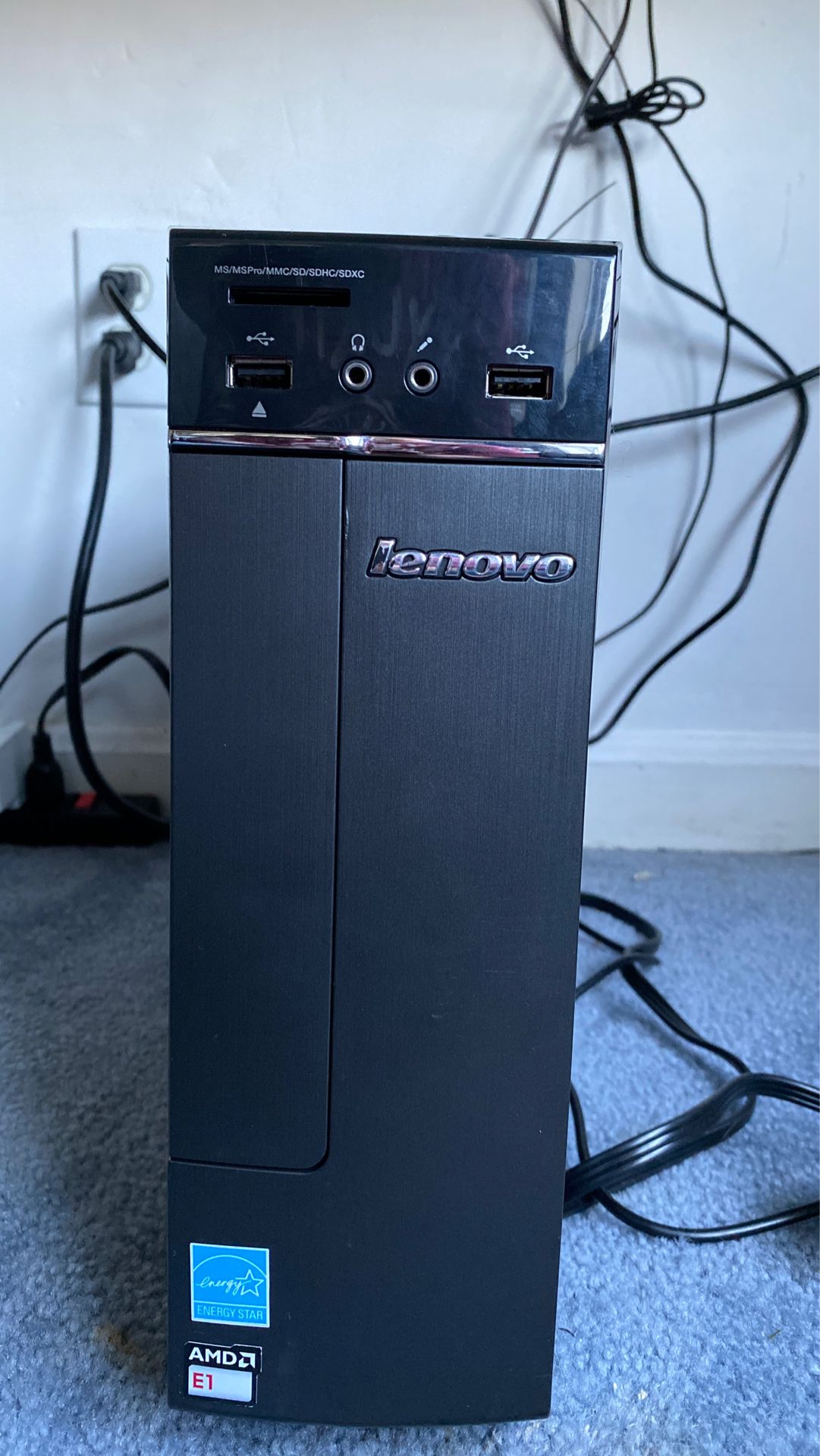 Lenovo H30 Desktop (AMD E1, 4 GB RAM, 500 GB HDD, Windows 10)