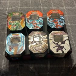 EMPTY Pokemon Tins For Sale