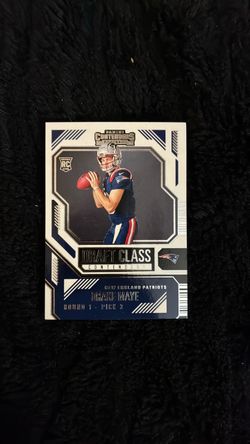 Drake Maye Panini Contenders Draft Class Rookie Card