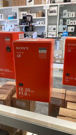 Sony FE 20mm F1.8 G