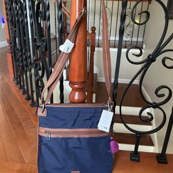 The Sak Navy Blue Crossbody Bag NWT