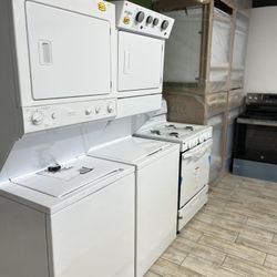 Stacked Washer And Dryer 