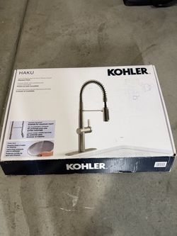 Kohler Haku Pull-down Kitchen Faucet Brushed Nickel