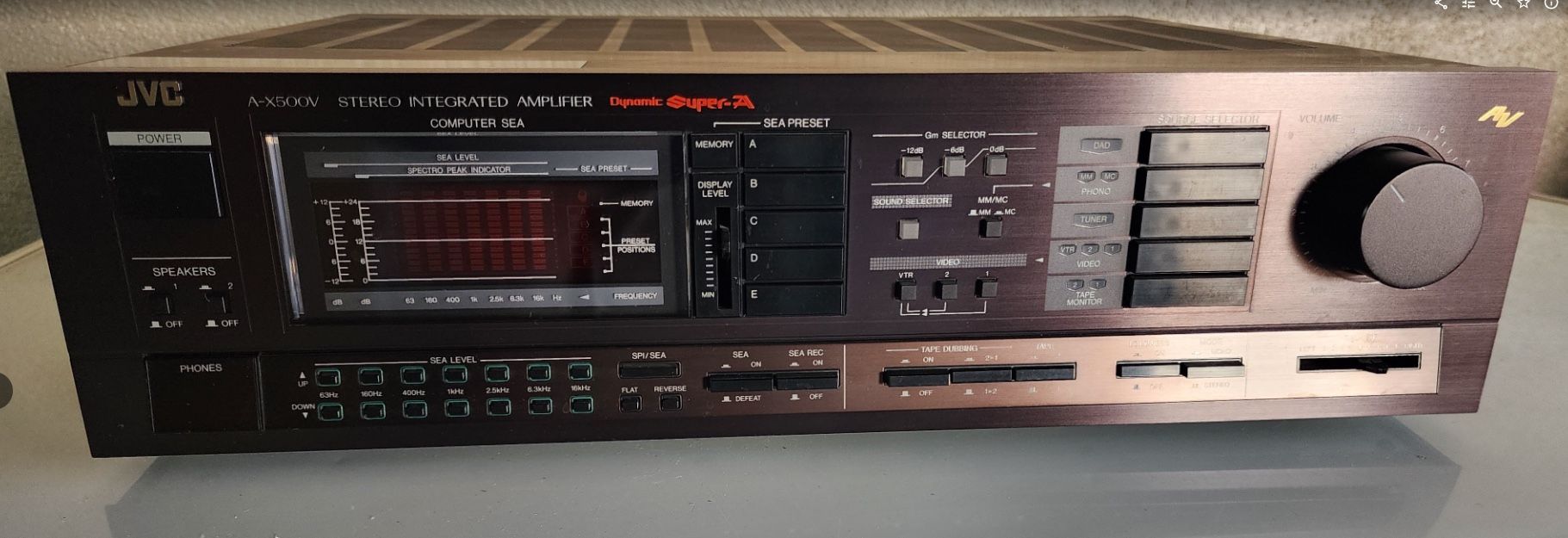 Vintage JVC A-X500V Stereo Amplifier