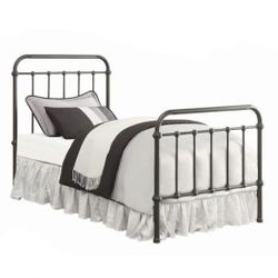 Dark Bronze Metal Bed Available In Size Twin $260 Full $280 Box Spring Needed Nightstand Available $120 Bench $160