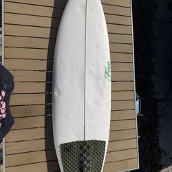 Channel Islands surfboard 5, 2 ft happy model