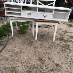 White Shelf Craft Piece