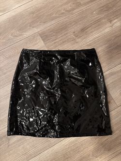 Fashion Nova Faux Leather Skirt