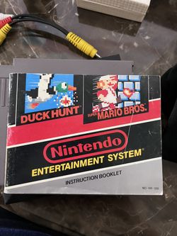 Vintage Nintendo Mario Duck Hunt Game