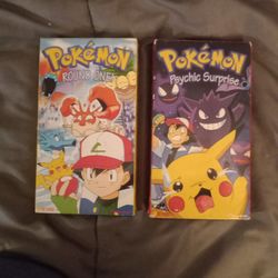 Two Pokemon Vhs