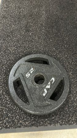 Cap Olympic single plate 25lbs