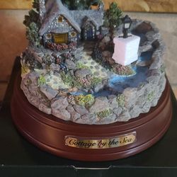 Thomas Kinkade Waterfall Cottage By The Sea.