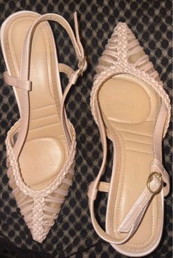 Blush Pink kitten heels
