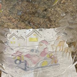 Santa Crystal Plater