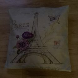 Paris Pillow Cover 